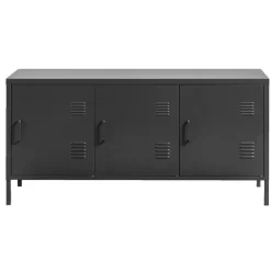 Dressoirs-Leen Bakker Dressoir Viborg - zwart - 59,5X120X40 cm
