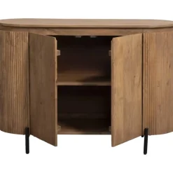 Leen Bakker Dressoir Vito - lichtbruin - 81x115x43 cm