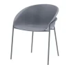 Tuinstoelen-DS4U - Ella kunststof eetkamerstoel - grijs