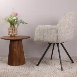 Eetkamerstoelen-DS4U - Mats draaistoel - taupe