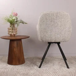 Eetkamerstoelen-DS4U - Mats draaistoel - taupe