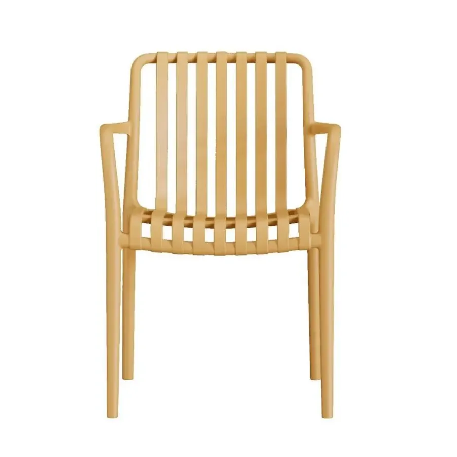 Tuinstoelen-DS4U - Max terrasstoel - mosterd geel