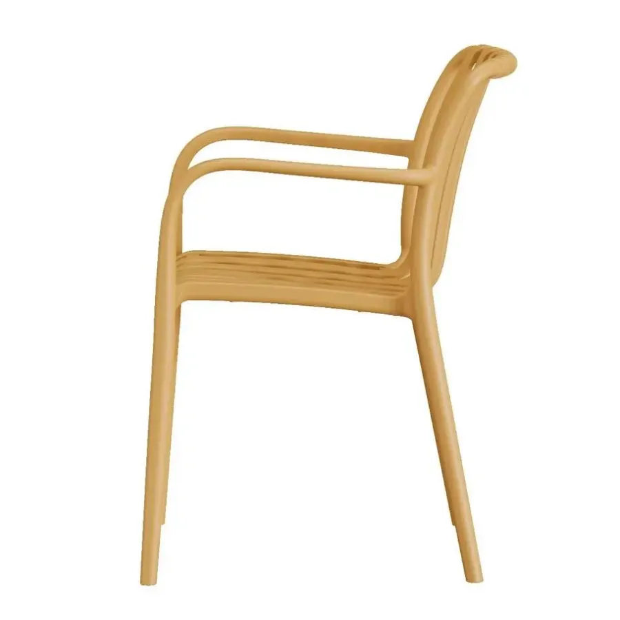 Tuinstoelen-DS4U - Max terrasstoel - mosterd geel