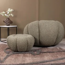 DS4U - Olivia DLX fauteuil teddy - groen