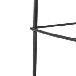 Leen Bakker DUETTE - Barkruk set van 2 - Lichtbeige - Fluweel