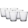 Waterglazen-Duralex Drinkglazen Prisme - 6 stuks - glas - 220 ml