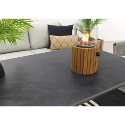 Van der Garde Tuinmeubelen - Premium Durban/Medina verstelbare stoel-bank loungeset - 4-delig