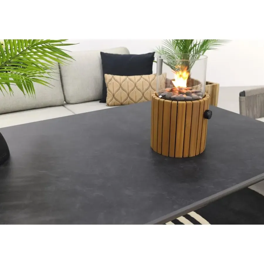 Van der Garde Tuinmeubelen - Premium Durban/Medina verstelbare stoel-bank loungeset - 4-delig
