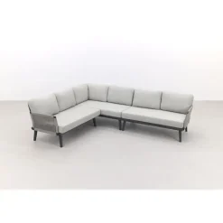 Van der Garde Tuinmeubelen - Premium Durban/mindo loungeset - hoekbank - 3-delig