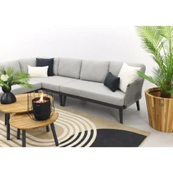 Van der Garde Tuinmeubelen - Premium Durban/mindo loungeset - hoekbank - 3-delig