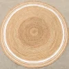Vloerkleden Kinderkamer|Jute Vloerkleden-Dutch Lifestyle - Jute - Vloerkleed - 150x150 cm - Beige