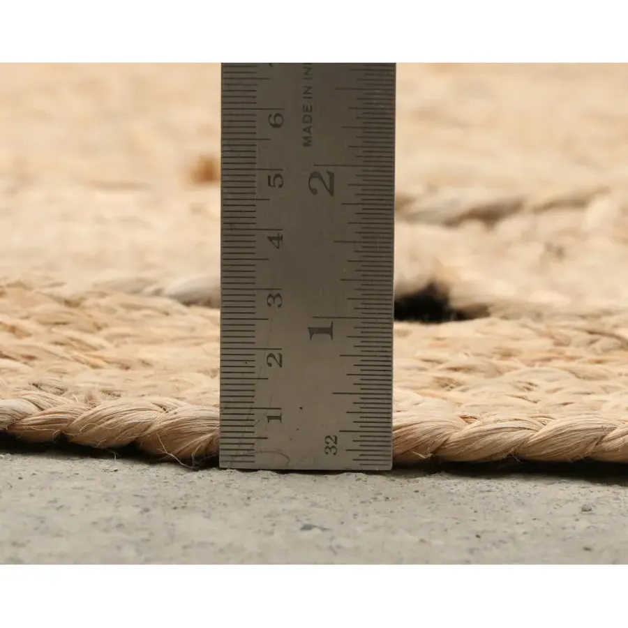 Vloerkleden Kinderkamer|Jute Vloerkleden-Dutch Lifestyle - Jute - Vloerkleed - 200x200 cm - Beige