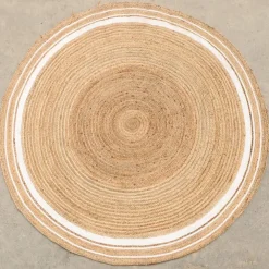 Vloerkleden Kinderkamer|Jute Vloerkleden-Dutch Lifestyle - Jute - Vloerkleed - 200x200 - Beige