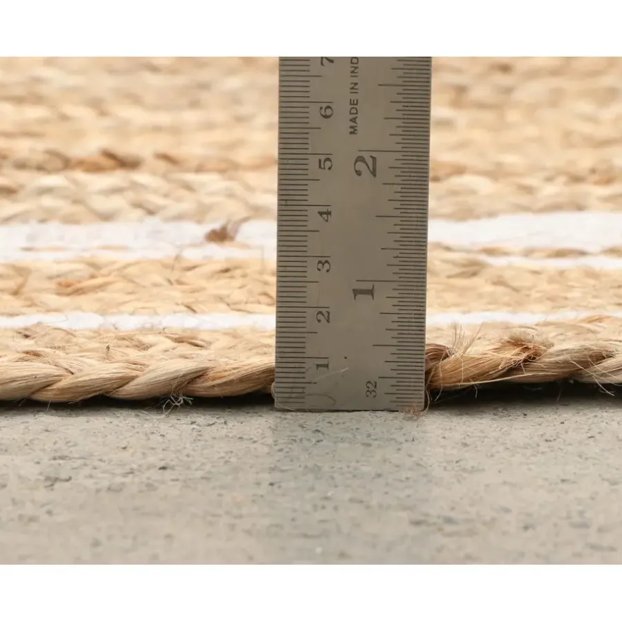 Vloerkleden Kinderkamer|Jute Vloerkleden-Dutch Lifestyle - Jute - Vloerkleed - 200x200 - Beige