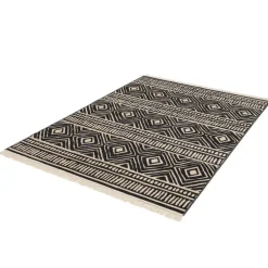 Vloerkleden Kinderkamer-Dutch Lifestyle - Katoen - Vloerkleed - 160x230cm - Zwart