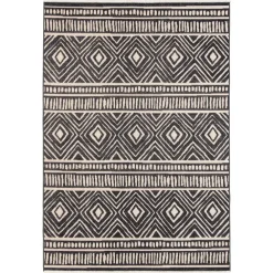 Vloerkleden Kinderkamer-Dutch Lifestyle - Katoen - Vloerkleed - 160x230cm - Zwart