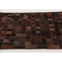 Vloerkleden Kinderkamer-Dutch Lifestyle - Leder - Vloerkleed - 160x230cm - Bruin