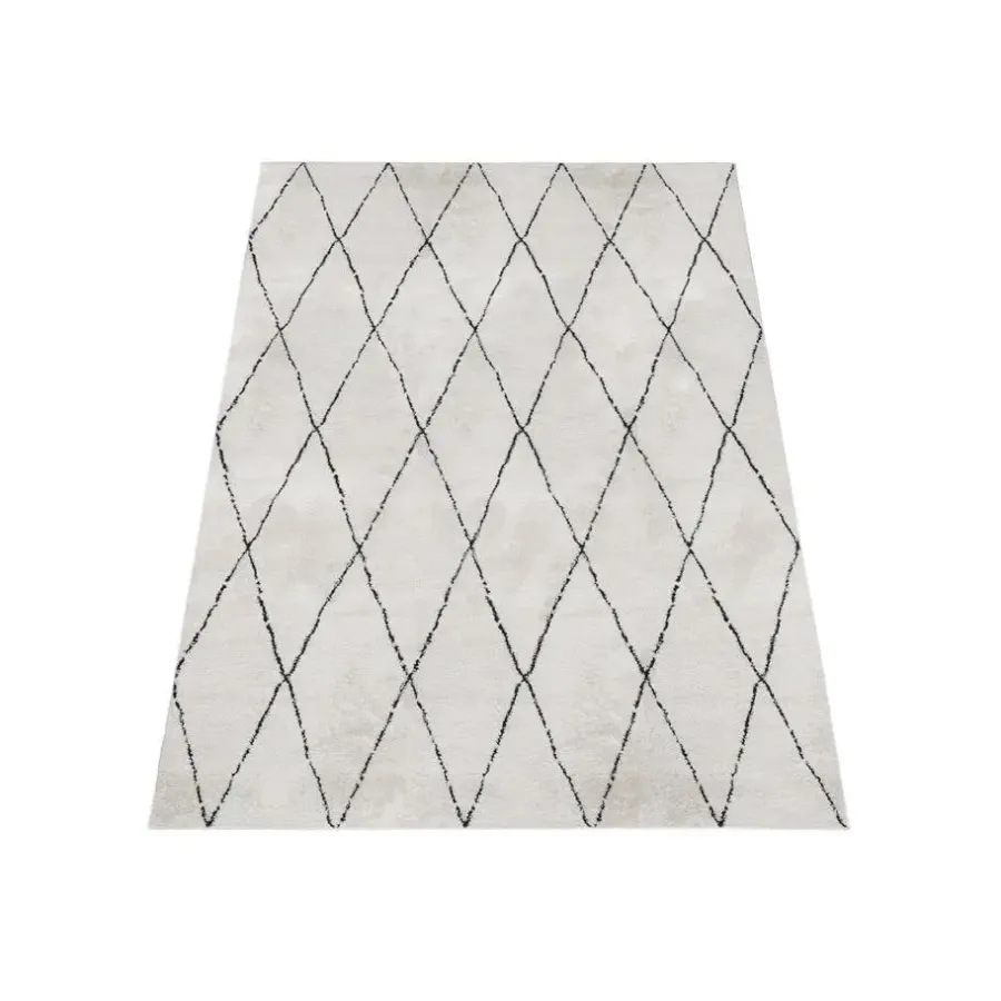 Vloerkleden Kinderkamer-Dutch Lifestyle - Polyester - Vloerkleed - 230x160cm - Wit