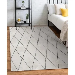 Vloerkleden Kinderkamer-Dutch Lifestyle - Polyester - Vloerkleed - 230x160cm - Wit