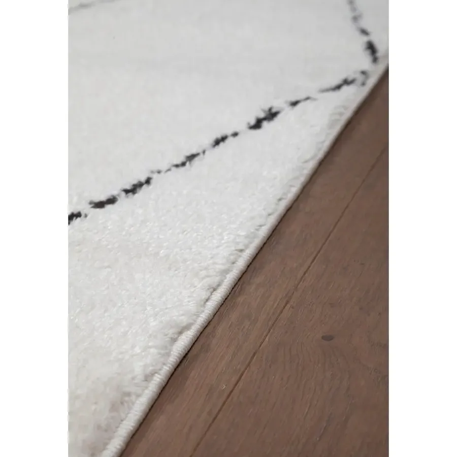 Vloerkleden Kinderkamer-Dutch Lifestyle - Polyester - Vloerkleed - 230x160cm - Wit