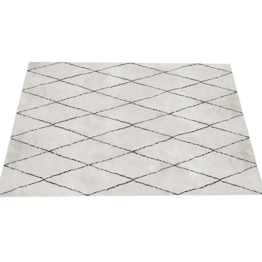 Vloerkleden Kinderkamer-Dutch Lifestyle - Polyester - Vloerkleed - 230x160cm - Wit