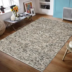 Dutch Lifestyle - Polyester - Vloerkleed - 160x230cm - Zwart