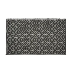 Dutch Lifestyle - Polyester - Vloerkleed - 135x230cm - Zwart