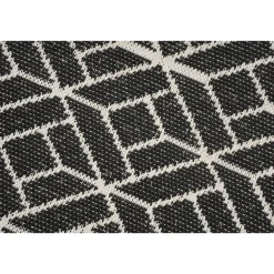 Dutch Lifestyle - Polyester - Vloerkleed - 135x230cm - Zwart