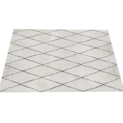 Dutch Lifestyle - Polyester - Vloerkleed - 300x200cm - Wit