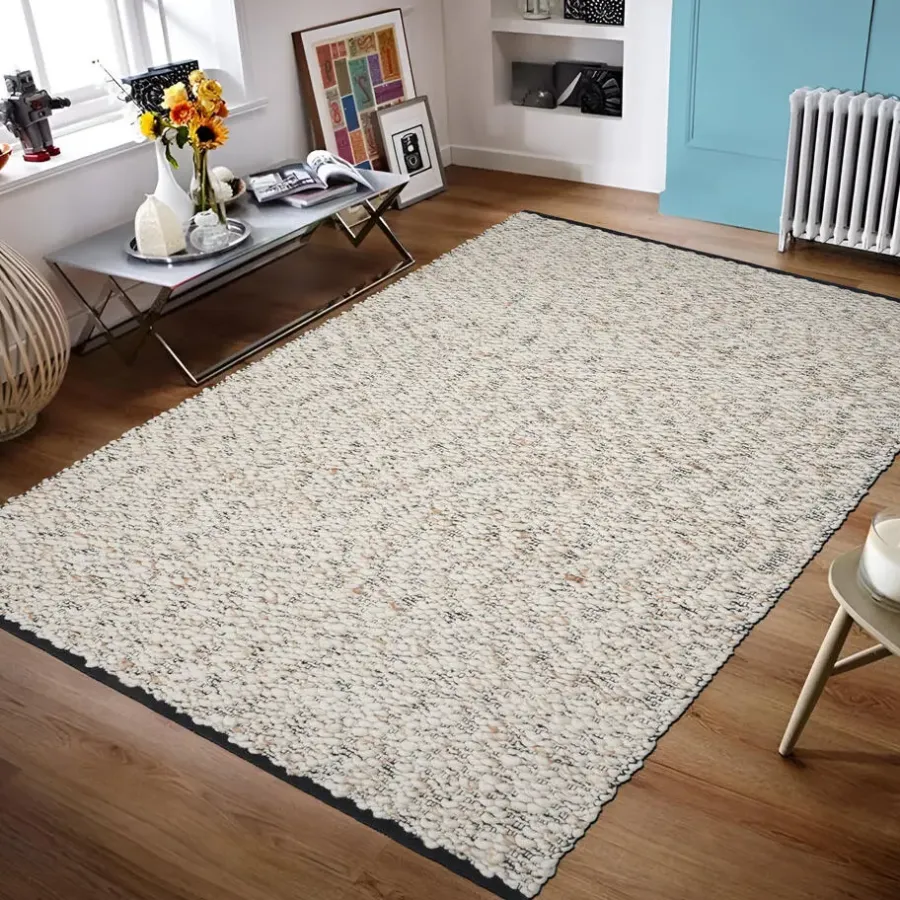 Dutch Lifestyle - Polyester - Vloerkleed - 160x230cm - Beige