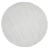 Dutch Lifestyle - Viscose - Vloerkleed - 115cm rond - Beige
