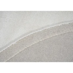 Dutch Lifestyle - Viscose - Vloerkleed - 115cm rond - Beige