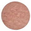 Dutch Lifestyle - Viscose - Vloerkleed - 115cm rond - Rood