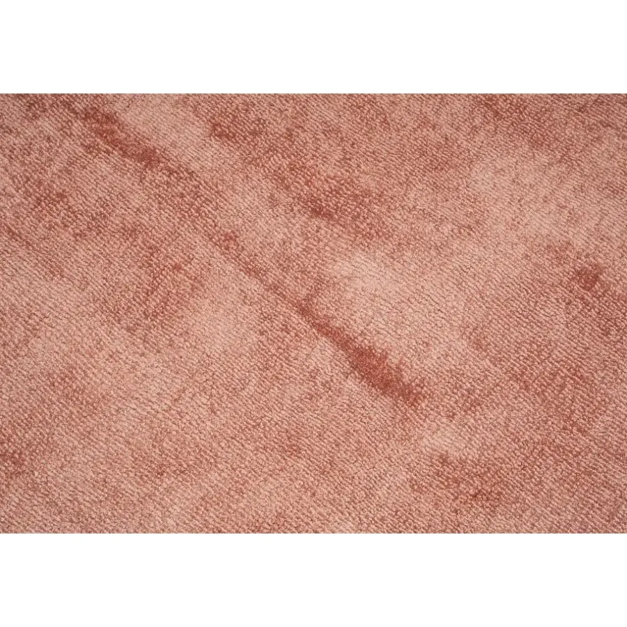 Dutch Lifestyle - Viscose - Vloerkleed - 115cm rond - Rood