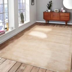 Vloerkleden Kinderkamer|Hoogpolige Vloerkleden-Dutch Lifestyle - Viscose - Vloerkleed - 160x230cm - Beige