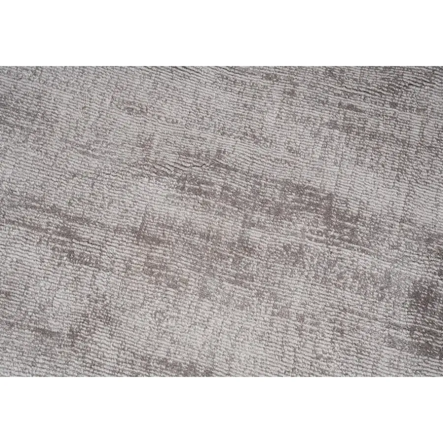 Vloerkleden Kinderkamer|Ronde Vloerkleden-Dutch Lifestyle - Viscose - Vloerkleed - 195cm rond - Grijs
