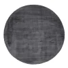 Vloerkleden Kinderkamer-Dutch Lifestyle - Viscose - Vloerkleed - 115cm rond - Grijs