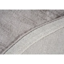 Vloerkleden Kinderkamer-Dutch Lifestyle - Viscose - Vloerkleed - 115cm rond - Grijs