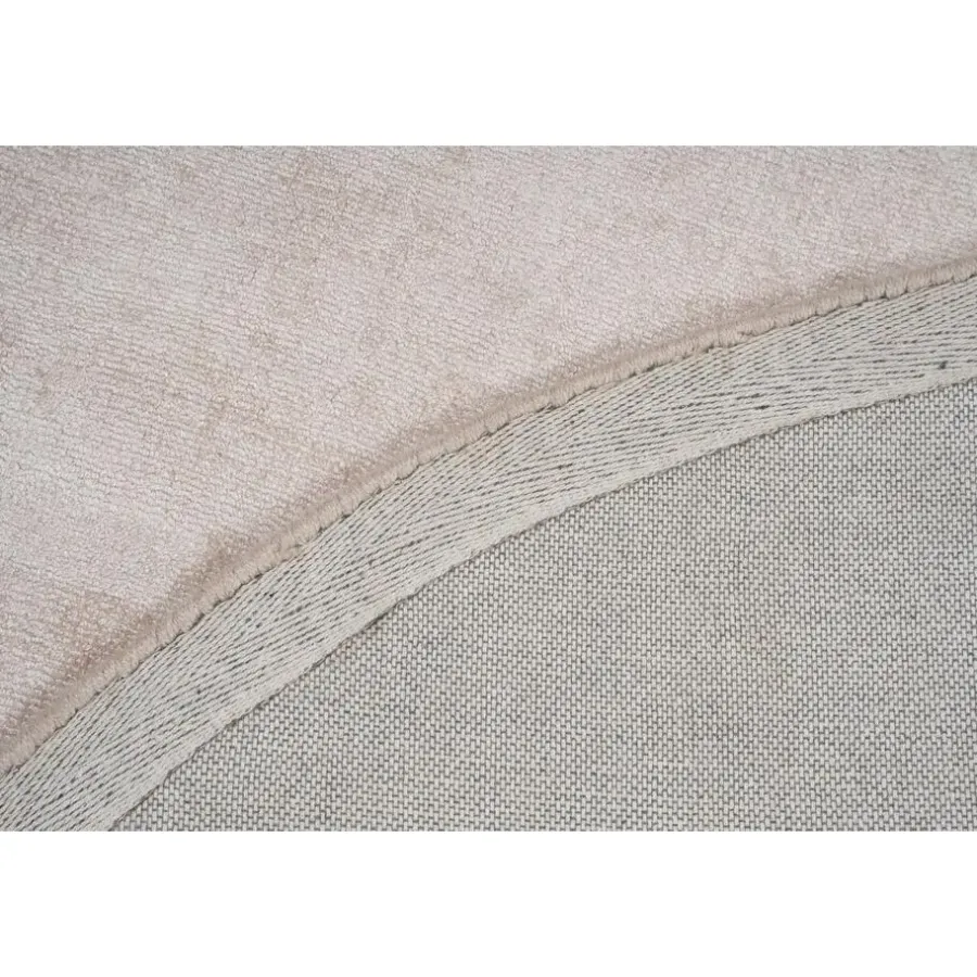 Vloerkleden Kinderkamer-Dutch Lifestyle - Viscose - Vloerkleed - 195cm rond - Beige