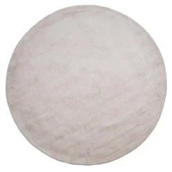Vloerkleden Kinderkamer-Dutch Lifestyle - Viscose - Vloerkleed - 115cm rond - Beige