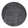 Vloerkleden Kinderkamer-Dutch Lifestyle - Viscose - Vloerkleed - 195cm rond - Grijs