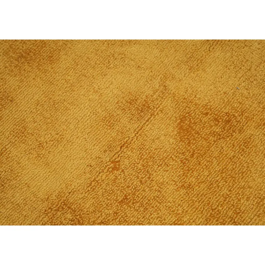 Dutch Lifestyle - Viscose - Vloerkleed - 115cm rond - Geel