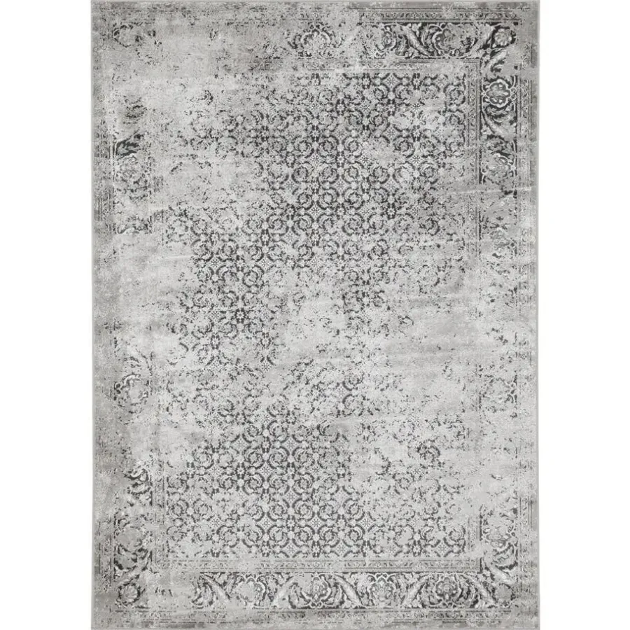 Vloerkleden Kinderkamer-Dutch Lifestyle - Viscose - Vloerkleed - 290x200cm - Grijs