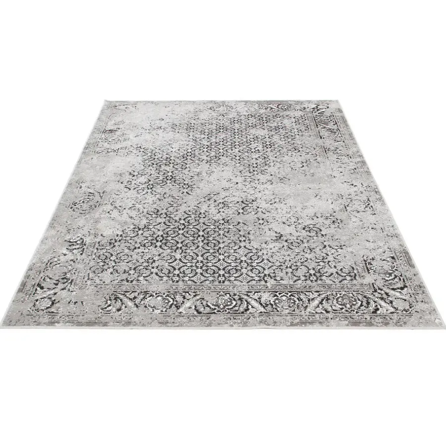 Vloerkleden Kinderkamer-Dutch Lifestyle - Viscose - Vloerkleed - 290x200cm - Grijs