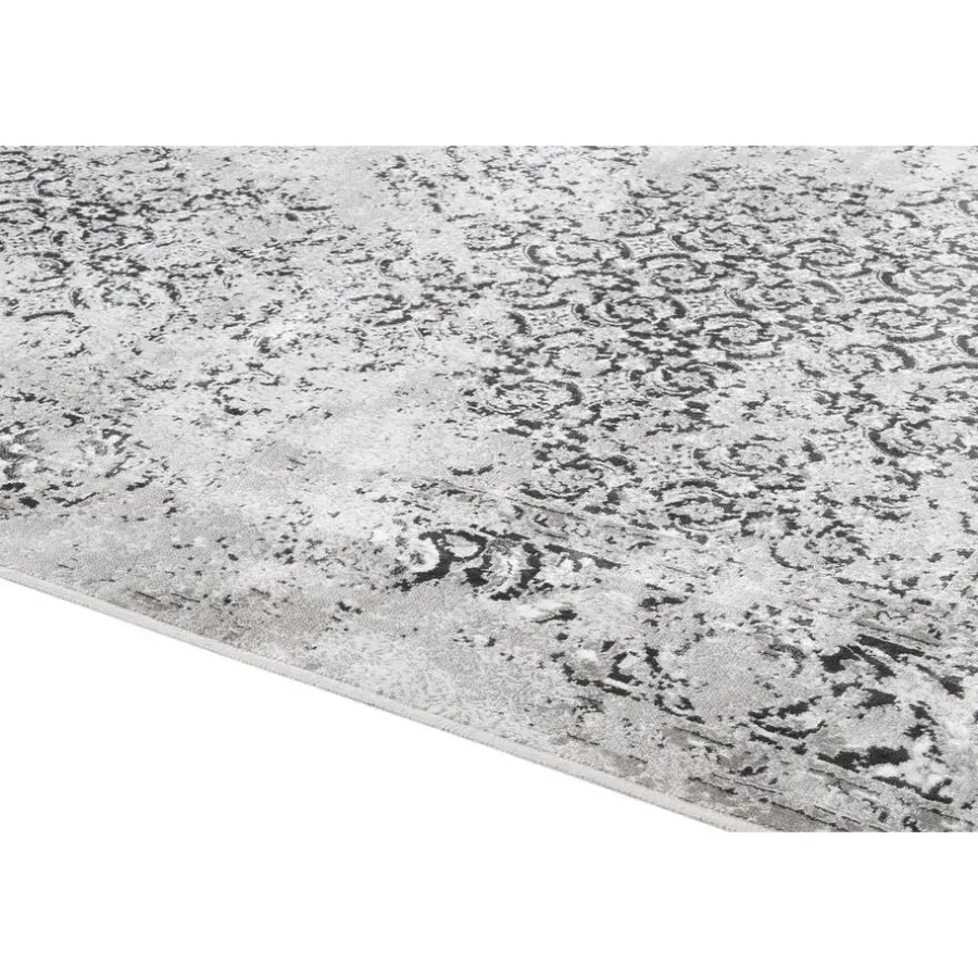 Vloerkleden Kinderkamer-Dutch Lifestyle - Viscose - Vloerkleed - 290x200cm - Grijs