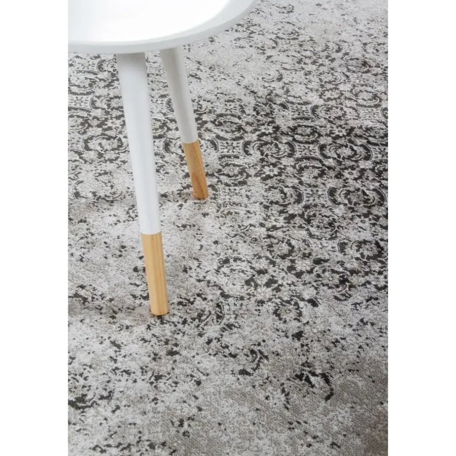 Vloerkleden Kinderkamer-Dutch Lifestyle - Viscose - Vloerkleed - 290x200cm - Grijs