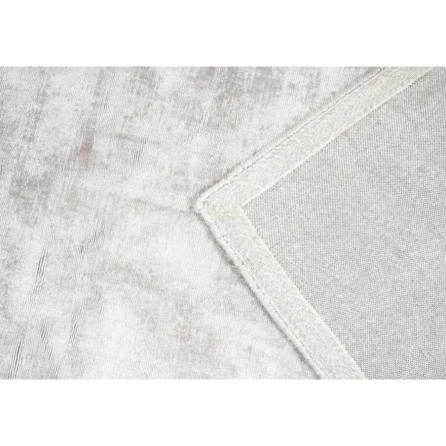 Vloerkleden Kinderkamer-Dutch Living Dutch Lifestyle - Viscose - Vloerkleed - 195x300 cm - Grijs