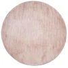 Vloerkleden Kinderkamer-Dutch Lifestyle - Viscose - Vloerkleed - 195cm rond - Roze
