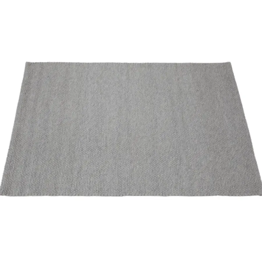 Dutch Lifestyle - Wol - Vloerkleed - 230x160cm - Grijs