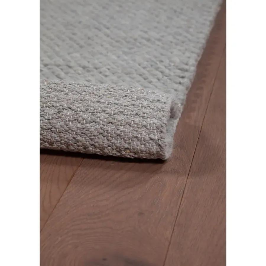 Dutch Lifestyle - Wol - Vloerkleed - 230x160cm - Grijs